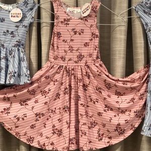 4 New colors! NWT Floral TWIRLY Dress Baby/Girls